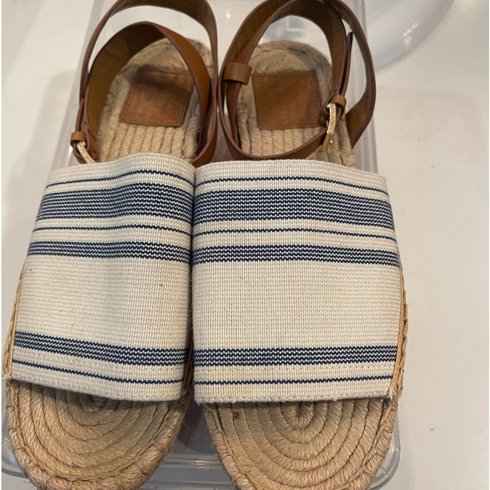 Beautiful Tory Burch Sandals with straps size 8